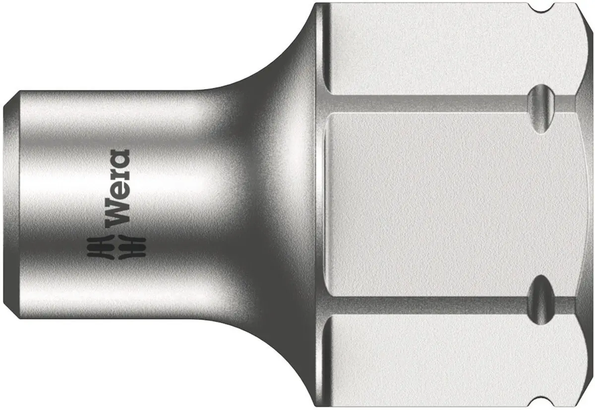 Produktfoto 1 von Wera 1/4 in 6-Kant Buchse SW 4.5 mm Sechskant x 9.5 mm