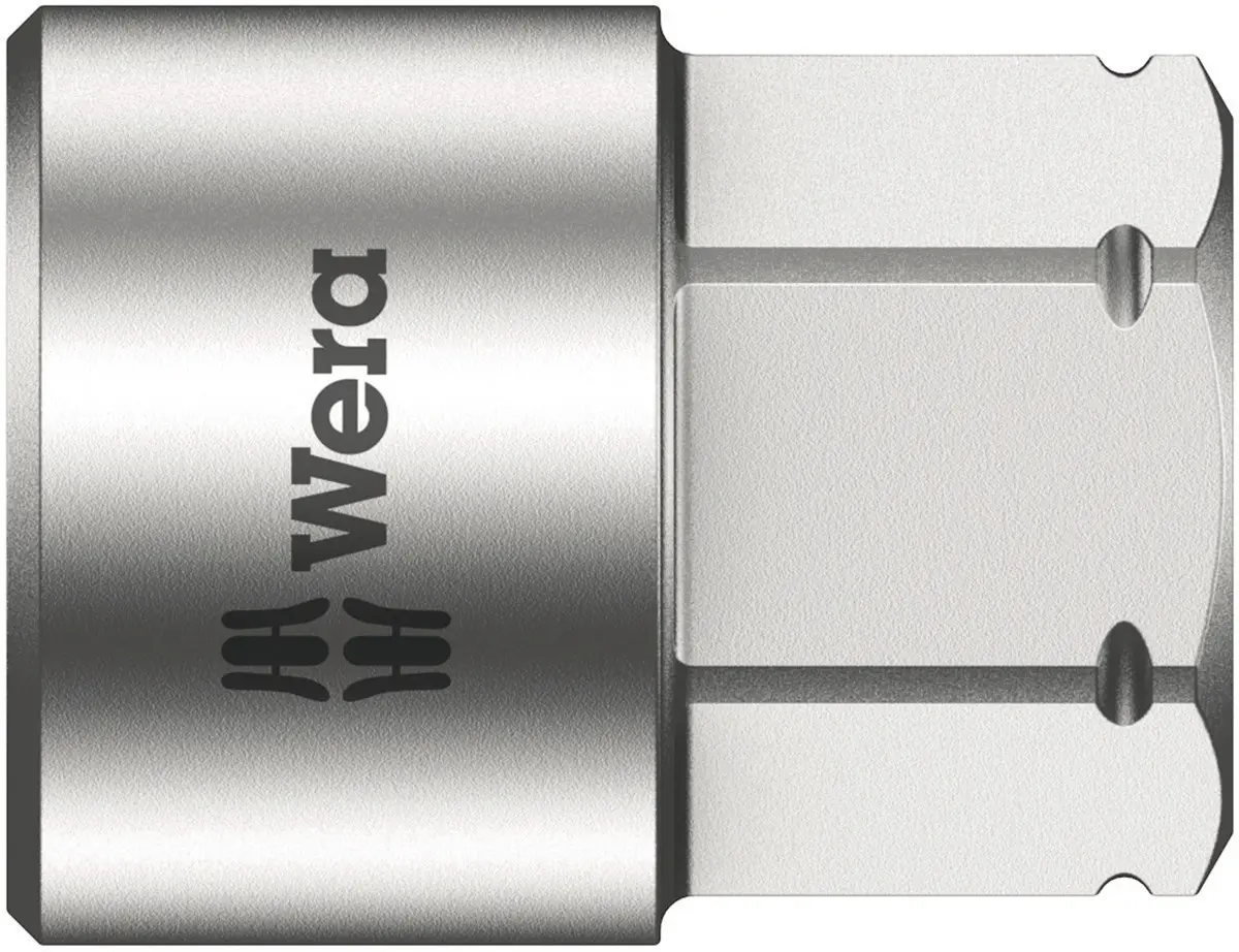 Produktfoto 1 von Wera 1/4 in 6-Kant Buchse SW 10 mm Sechskant x 9.5 mm