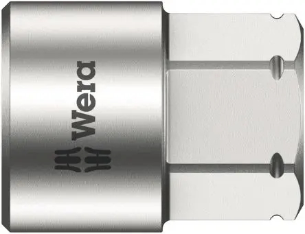 Produktfoto 1 von Wera 1/4 in Standard Buchse SW 10 mm Sechskant x 9.5mm