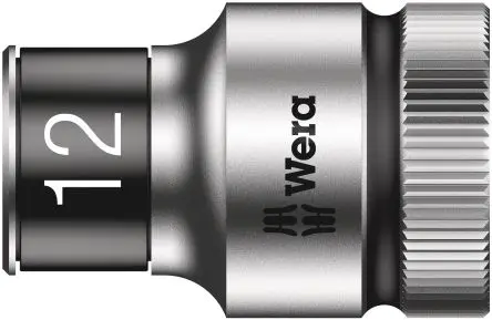 Produktfoto 1 von Wera 1/2 in Standard Buchse SW 12 mm x 11.4mm