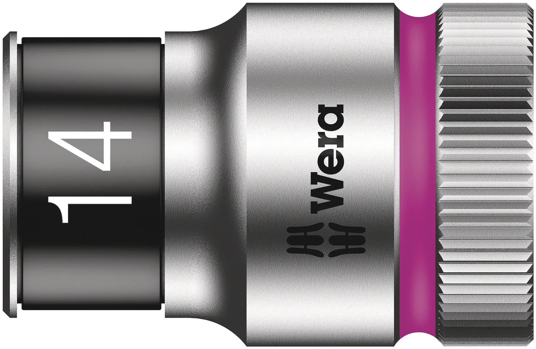 Produktfoto 1 von Wera 1/2 in 6-Kant Buchse SW 14 mm x 11.4 mm
