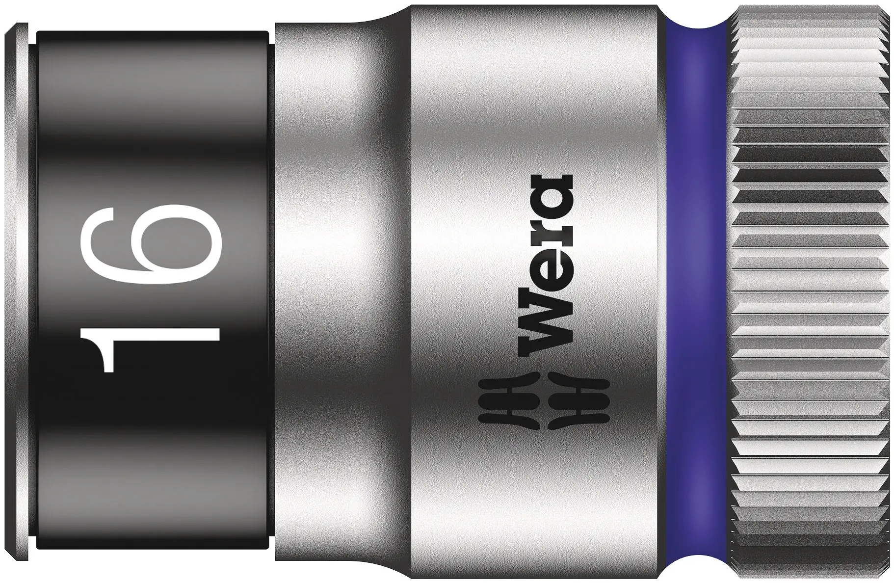 Produktfoto 1 von Wera 1/2 in 6-Kant Buchse SW 16 mm x 12.0 mm