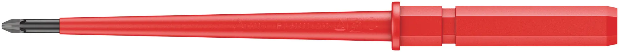 Produktfoto 1 von Wera VDE 1000V zugelassen PH0 Isoliert / Klinge 154 mm