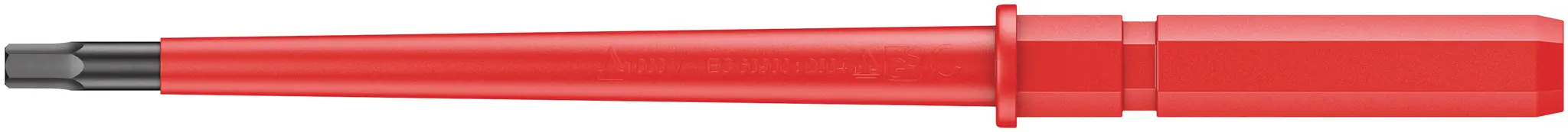 Wera VDE 1000V zugelassen 4 mm Isoliert, 154 mm / Klinge 154 mm