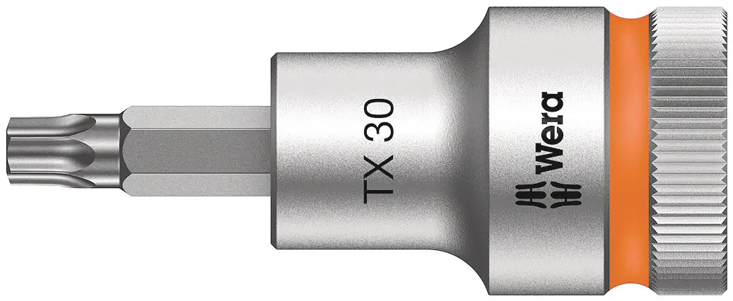 Produktfoto 1 von Wera 1/2 in Bit Buchse SW TX30 x 60 mm