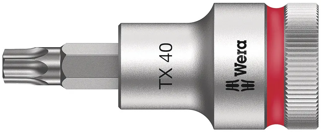 Produktfoto 1 von Wera 1/2 in Innensechsrund Buchse SW TX40 x 60 mm