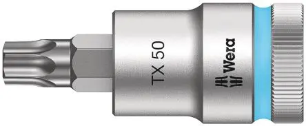 Produktfoto 1 von Wera 1/2 in Innensechsrund Buchse SW TX50 x 60mm