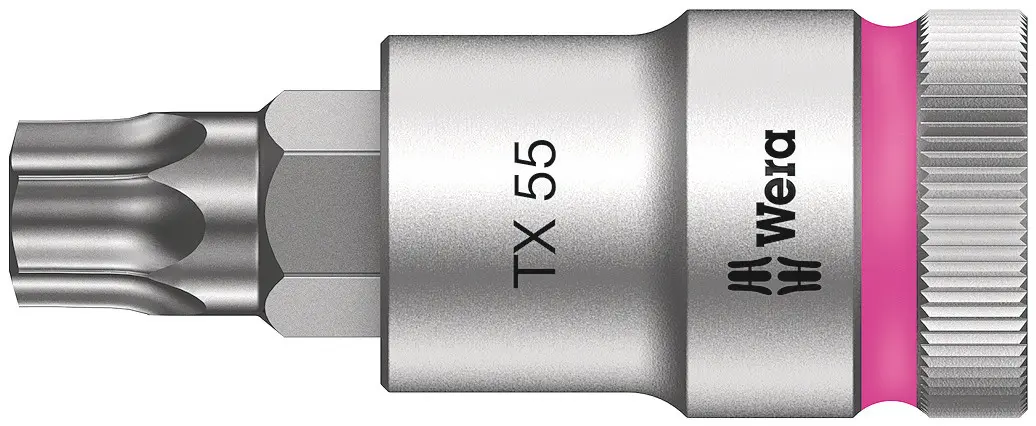 Produktfoto 1 von Wera 1/2 in Innensechsrund Buchse SW TX55 x 60 mm