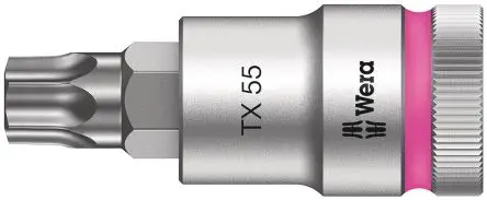 Produktfoto 1 von Wera 1/2 in Innensechsrund Buchse SW TX55 x 60mm