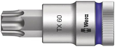 Produktfoto 1 von Wera 1/2 in Innensechsrund Buchse SW TX60 x 60mm