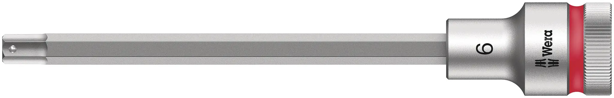 Produktfoto 1 von Wera 1/2 in Sechskant Buchse SW 6 mm Sechskant x 101.5 mm