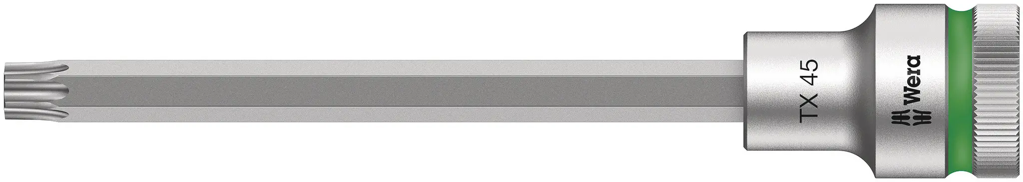 Produktfoto 1 von Wera 1/2 in Bit Buchse SW TX45 x 140 mm
