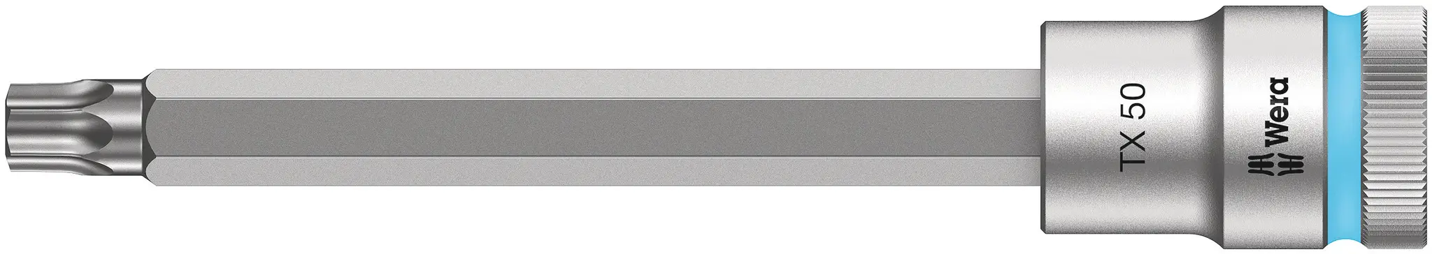 Produktfoto 1 von Wera 1/2 in Bit Buchse SW TX50 x 140 mm