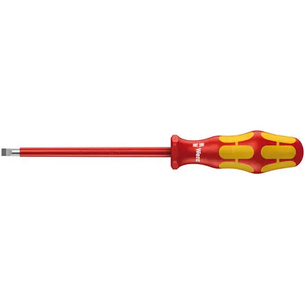 Produktfoto 1 von Wera VDE 1000V zugelassen Isoliert, Verchromt, Edelstahl, 287 mm / Klinge 175 mm