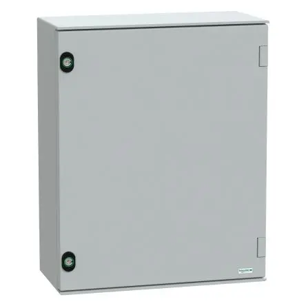 Produktfoto 1 von Schneider Electric PanelSeT Polyethylenterephthalat Wandanschlusskasten Grau IP66, HxBxT 530 mm, 430 mm x 200 mm