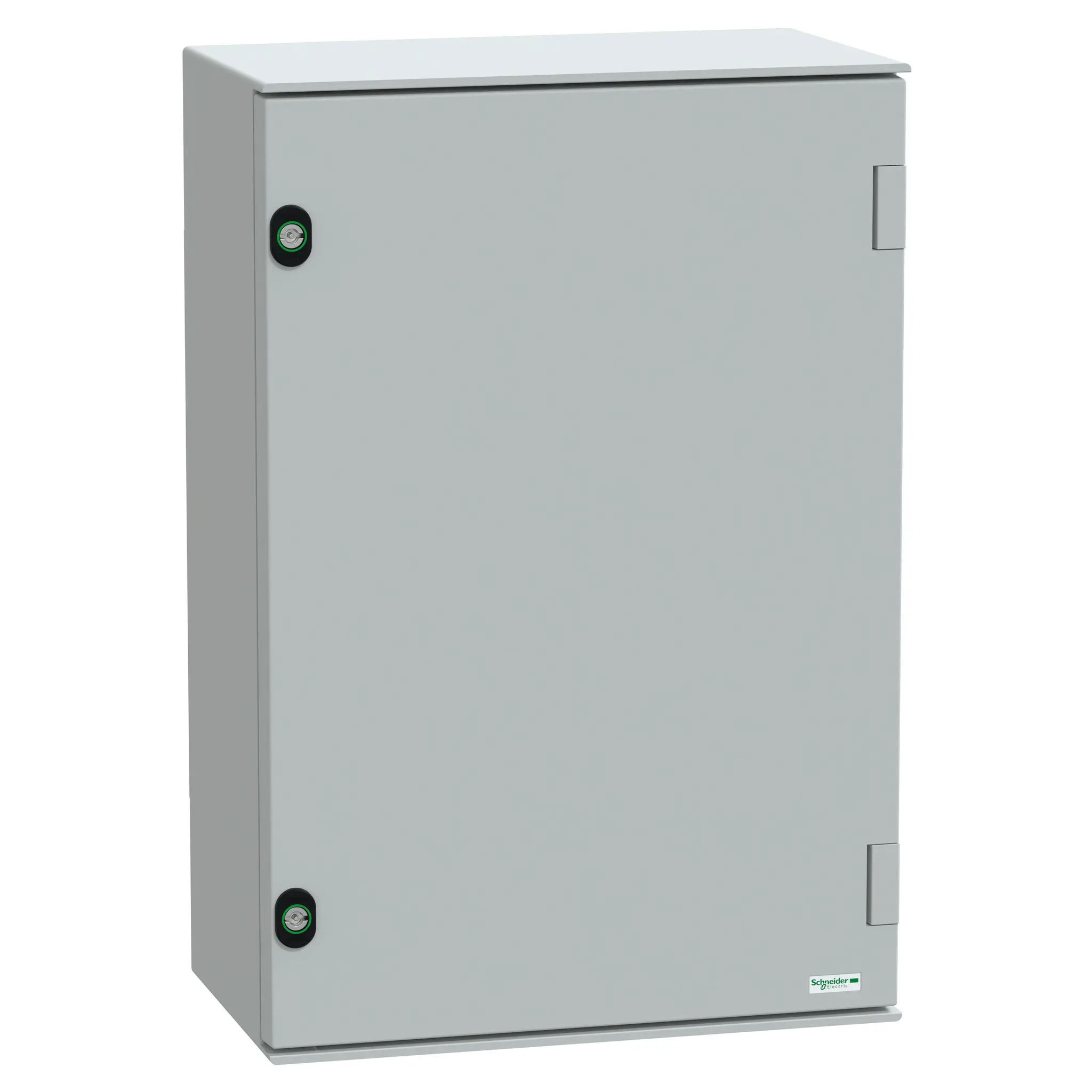Produktfoto 1 von Schneider Electric PanelSeT Polyethylenterephthalat Wandanschlusskasten Grau IP66, HxBxT 647 mm, 436 mm x 250 mm