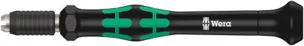 Produktfoto 1 von Wera 4 mm Schraubendreher mit Bithalter Bithalter, 120mm / Klinge 23 mm