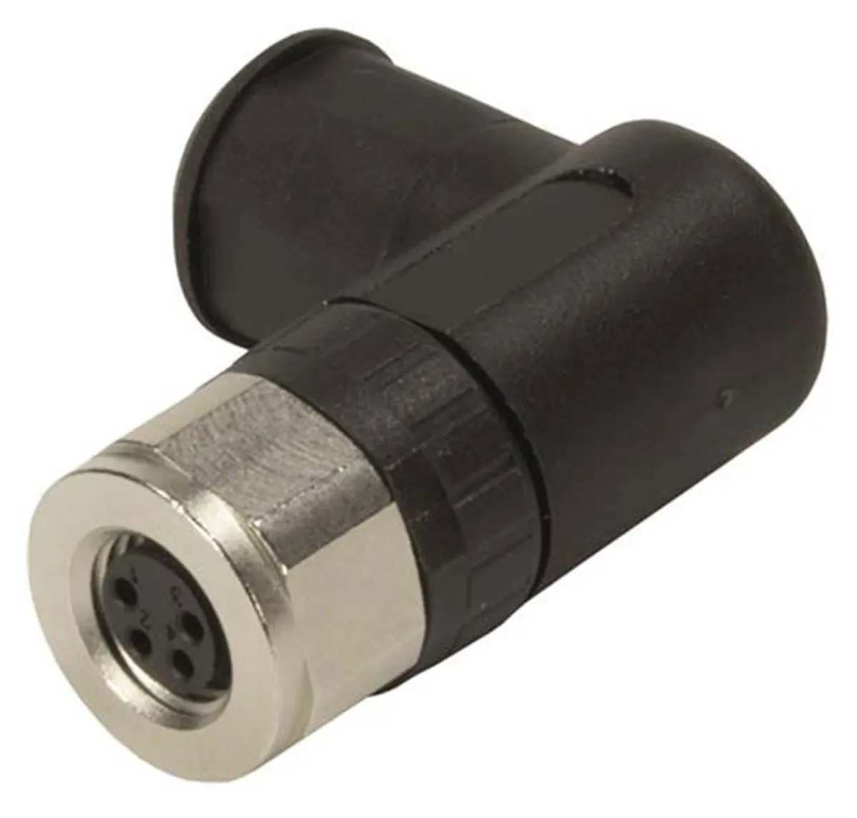 Produktfoto 1 von HARTING M8 14 mm M8 Rundsteckverbinder Buchse 4-polig Buchse 4A Kabel IP40