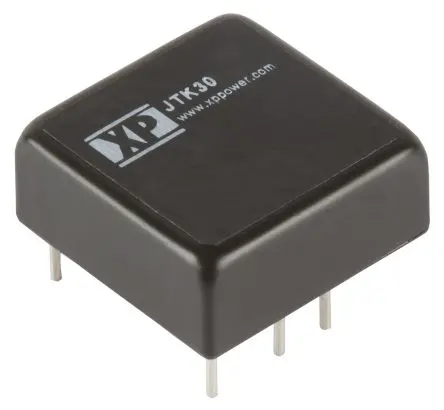 XP Power JTK30 DC/DC Konverter, 3.3V dc OUT 0.6 A Durchsteckmontage 36V dc 1.6 kV dc 3 W -40 °C 85 °C