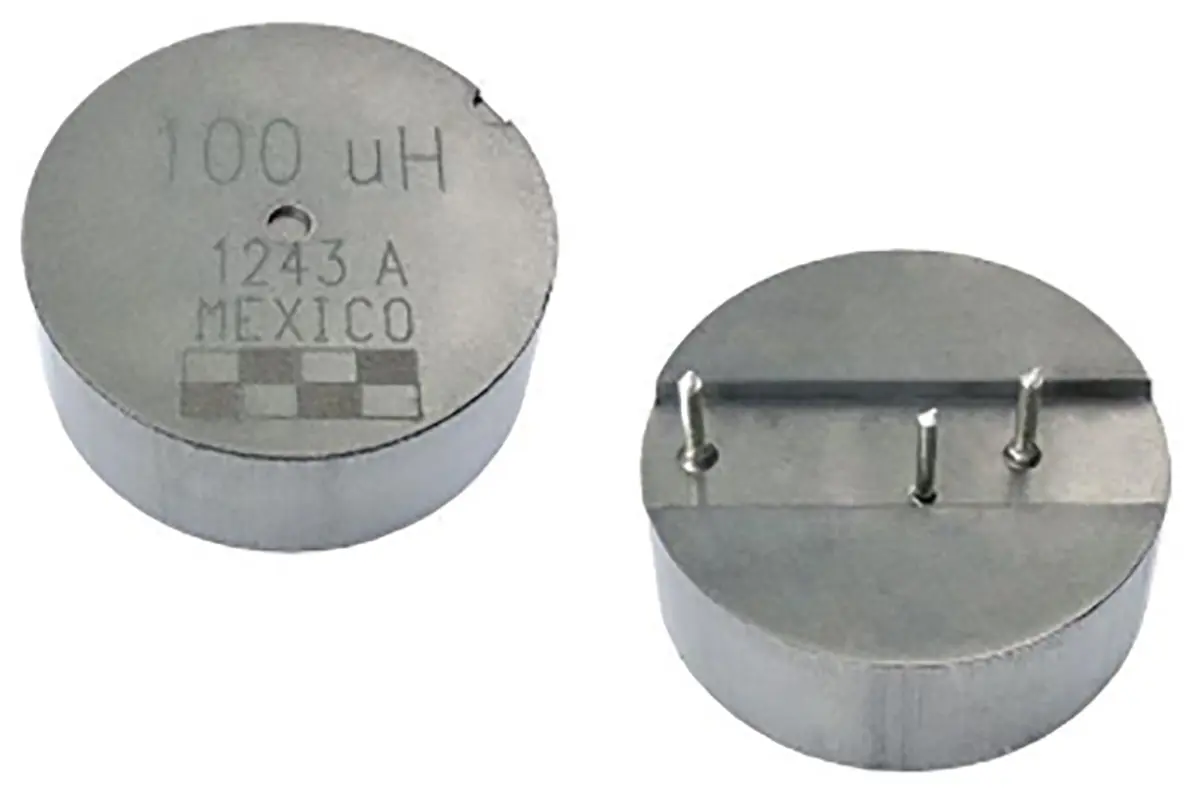 Produktfoto 1 von Vishay IHTH-1125KZ-5A Drosselspule, 100 μH, ±20%, 8.8A, Radial / R-DC 32.2mΩ, max. 2.04MHz, Ø 28.5mm x 10.7mm