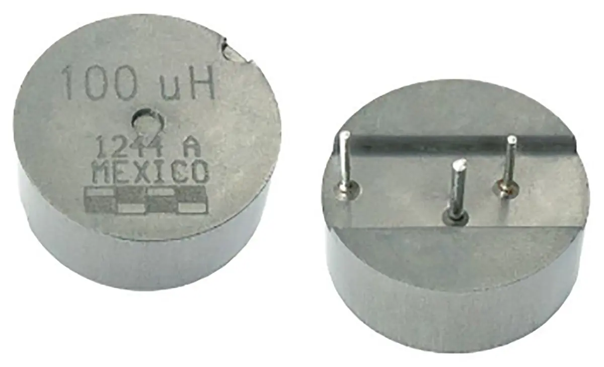 Produktfoto 1 von Vishay IHTH-0750IZ-5A Drosselspule, 33 μH, ±20%, 9.5A, Radial / R-DC 23.8mΩ, max. 4.58MHz, Ø 19.17mm x 8.7mm