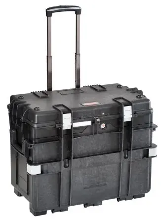 Produktfoto 1 von GT Line Kunststoff Werkzeugwagen, Typ Werkzeugschrank 4 Schubladen mit Rädern, 455 mm x 381mm x 581 mm