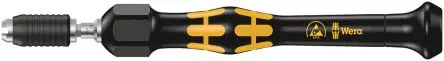 Produktfoto 1 von Wera 4 mm Drehmomentschraubendreher Einstellbar 0.05 To 0.11 Nm / ±10 % Länge 141mm ESD-Sicherheit