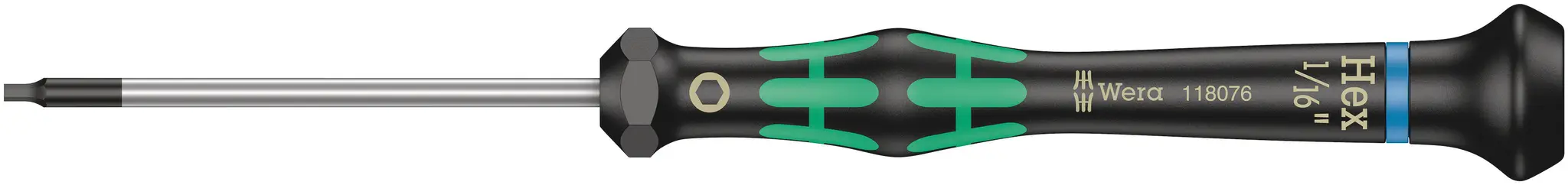 Produktfoto 1 von Wera 1/16 in Präzision, 157 mm / Klinge 60 mm