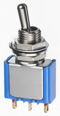 Produktfoto 1 von APEM Panel Kippschalter 1-poliger Umschalter, Ein-Ein, 20 V dc, 20 V ac, 10mA, Lötöse
