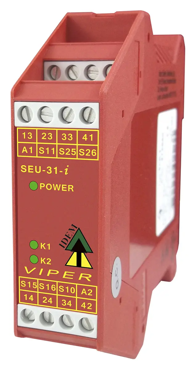 Produktfoto 1 von IDEM SCR Eingangs-/Ausgangsmodul, 24 V ac/dc 3 Öffner, 2 Eingänge / 3 Ausgänge / 1.6 W