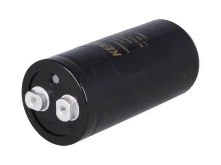 Produktfoto 1 von KEMET ALS31 Schraubanschlussklemme Kondensator 0.1 F ±20 % / 25V dc, Ø 51 mm x 105 mm, 85 °C