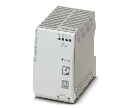 Produktfoto 1 von Phoenix Contact UNO-PS/350-900DC/24DC/60W DC/DC Konverter, 24V dc OUT 2.5 A DIN-Hutschiene 1000V dc 8 kV dc 60 W 70 °C
