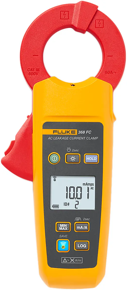 Produktfoto 1 von Fluke 368 FC Stromzange Leckstrommesszange 60 A CAT III