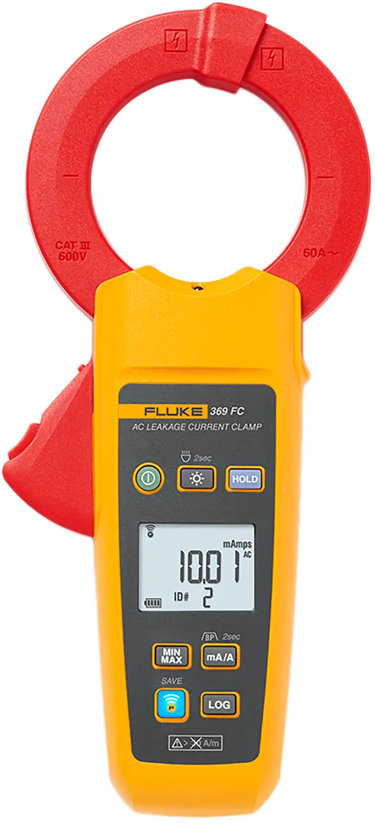 Produktfoto 1 von Fluke 369 FC Stromzange Leckstrommesszange 60 A CAT III