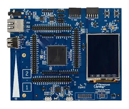 Produktfoto 1 von Renesas Electronics Synergy SK-S7G2 MCU, Starterkit Starterkit ARM Cortex M4 S7G2 SKS7G2