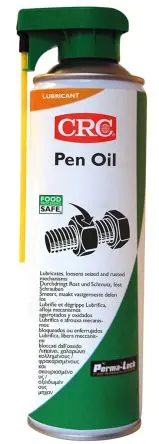 Produktfoto 1 von CRC PEN OIL (FPS) Lebensmittelsicherer Rostlöser Mehrzweckschmiermittel Flüssig, Zerstäuber 650 ml / 500 ml