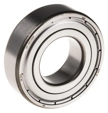 Produktfoto 1 von SKF 1-reihig Kugellager glatt, Innen-Ø 30 mm / Außen-Ø 72 mm Außen-ø , Breite 19 mm
