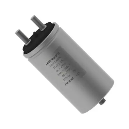 Produktfoto 1 von KEMET C44A Folienkondensator 400 V dc 250V ac 200 μF ±5 %, Schraubanschlussklemme Raster 22.3 mm