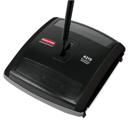 Produktfoto 1 von Rubbermaid 266.7 mm Bodenkehrer 241.3mm 1.12 m aus Verzinkter Stahl und ABS-Kunststoff Bodenkehrer