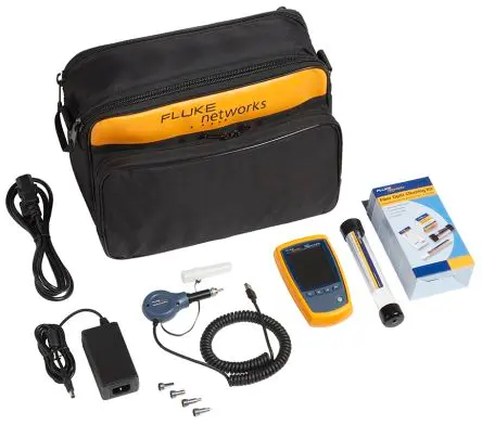 Produktfoto 1 von Fluke Networks FI-525 LWL-Prüfgerät Lichtwellen-Testkit Einzel- und Multimode USB ST, LC-Anschluss, LC, SC, FC-Anschluss