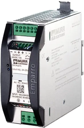 Produktfoto 1 von Murrelektronik Limited EMPARRO DIN-Schienen Netzteil Getaktet 24V dc / 5A 120W 230V ac