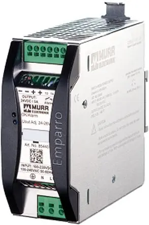 Produktfoto 1 von Murrelektronik Limited EMPARRO DIN-Schienen Netzteil Geschalteter Modus 265V ac Wechselstrom/Gleichstrom / 5 A 28V dc DC