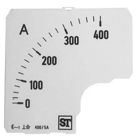 Produktfoto 1 von Sifam Tinsley Messgeräteskala für  72 x 72 analoges Einbau-Amperemeter