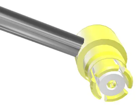 Produktfoto 1 von Samtec SMP Buchse Koaxialsteckverbinder SMP-Steckverbinder, Kabel, für Mikrowelle-Kabel, 50 Ω Crimpbefestigung,