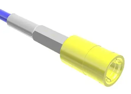 Produktfoto 1 von Samtec SMB7H Stecker Koaxialsteckverbinder SMB-Steckverbinder, Kabel, für Mikrowelle-Kabel, 75 Ω Crimpbefestigung,