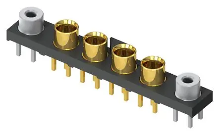 Produktfoto 1 von Samtec GRF1-J Koaxialsteckverbinder MCX-Steckverbinder, für RG-316-Kabel, 50 Ω, Micro Miniature