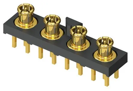 Produktfoto 1 von Samtec GRF1-P Koaxialsteckverbinder MCX-Steckverbinder, für RG-316-Kabel, 50 Ω, Micro Miniature