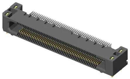 Produktfoto 1 von Samtec ERF5 Leiterplattenbuchse gewinkelt Oberfläche 100-polig / 2-reihig, Raster 0.5 mm Lot