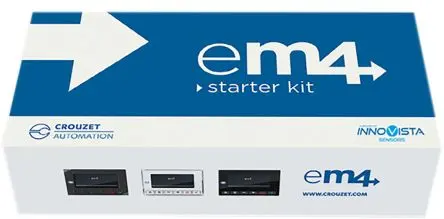 Produktfoto 1 von Crouzet em4 SPS CPU Starter Kit, 6 Eing. Relais, Pulsbreitenmodulation Ausg.Typ Analog, Digital Eing.Typ