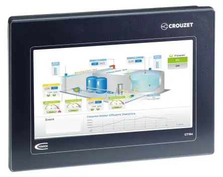 Produktfoto 1 von Crouzet 88970524, HMI-Touchscreen, em4, Millenium 3, TFT LCD, 480 x 272, 4,3 Zoll, 24 V dc